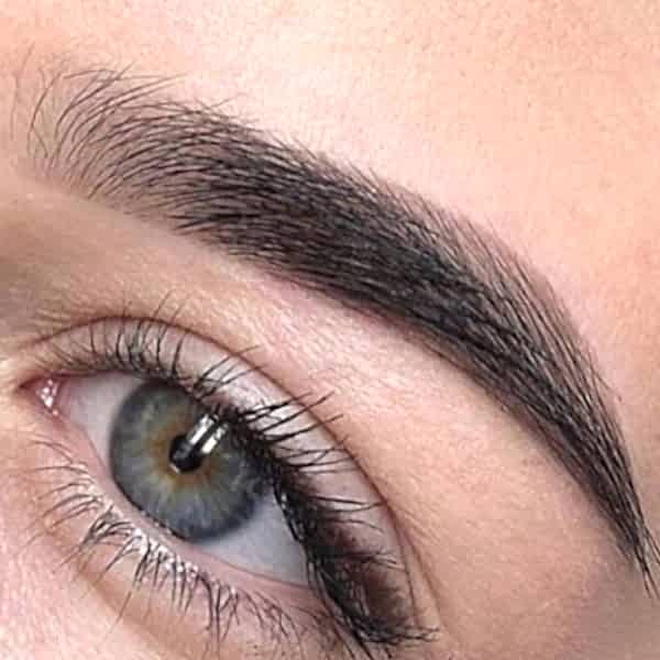 перманентный макияж бровей оттенки